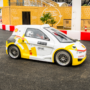 Oxford's autonomous vehicle technology showcased at Shell Eco-marathon