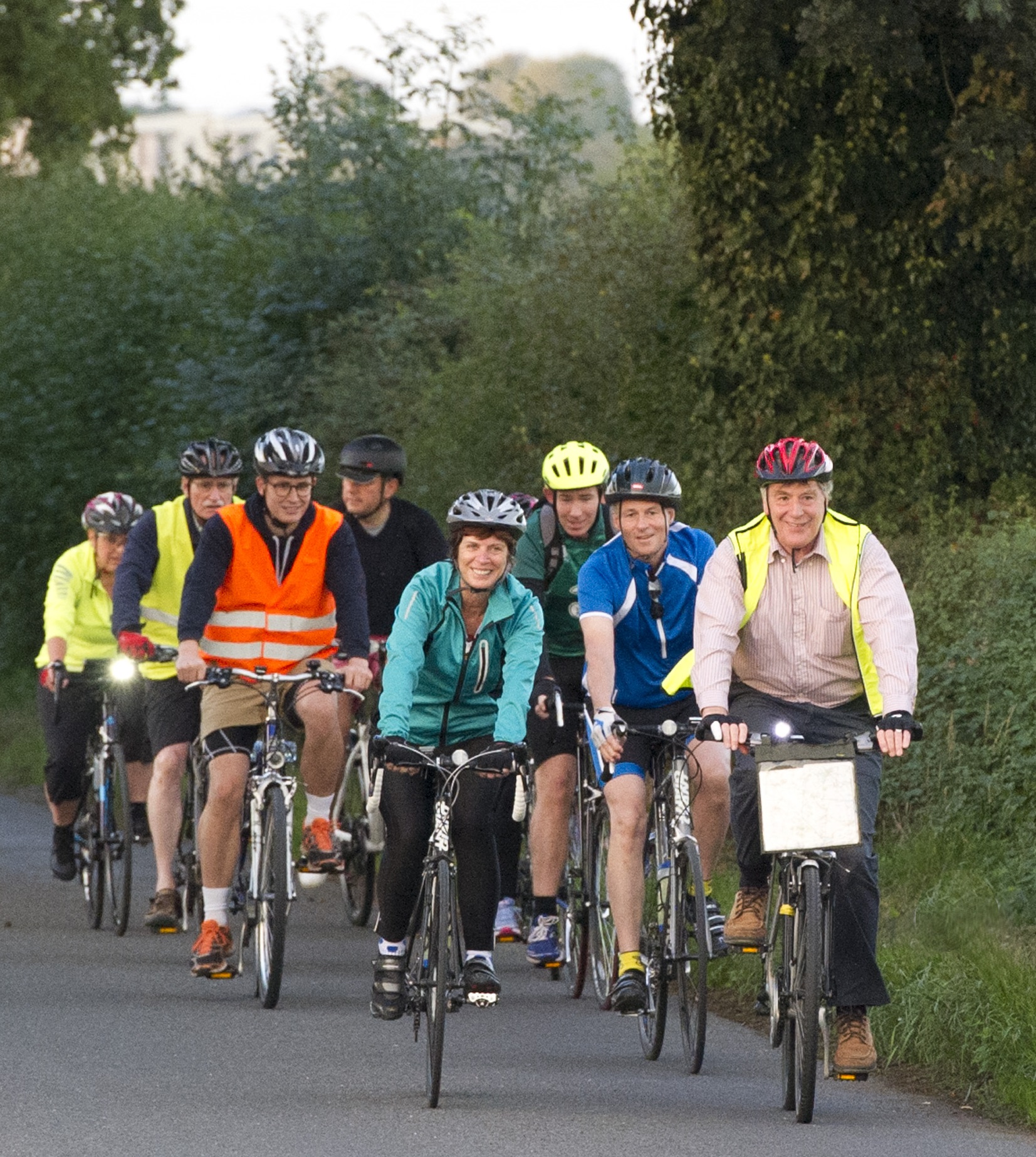 Cyclists ride to Cambridge to raise £1m for student support