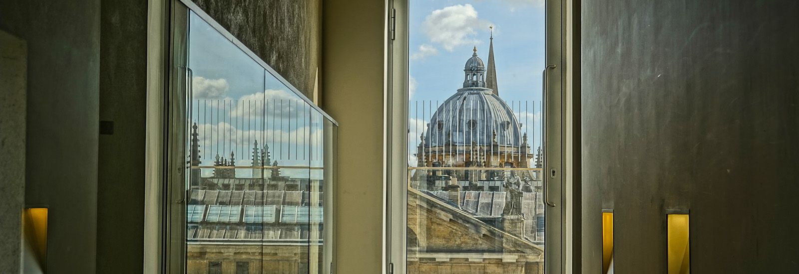 View from the Weston Library, part of the Bodleian Libraries