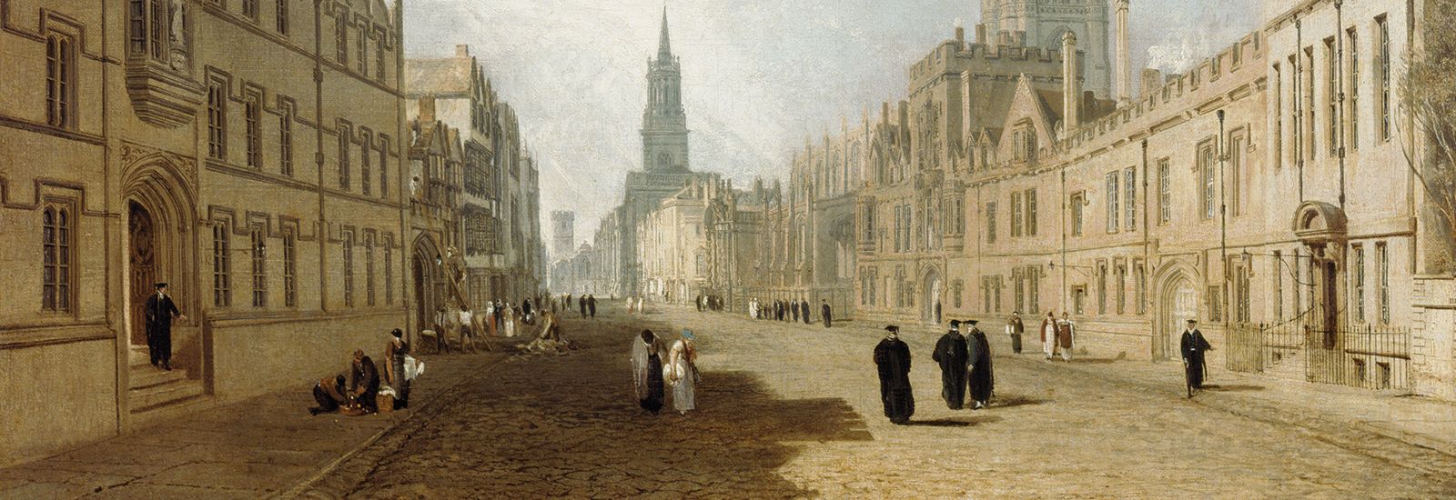 JMW Turner's 'The High Street, Oxford' (1810)