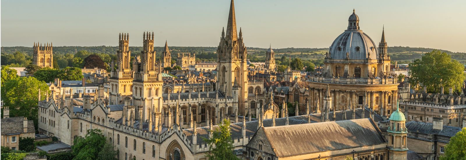 Photograph of Oxford University skyline