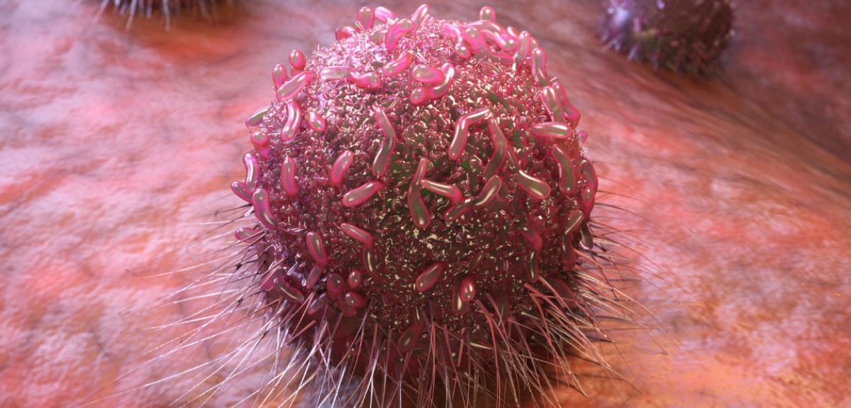 3D rendering of a cancer cell