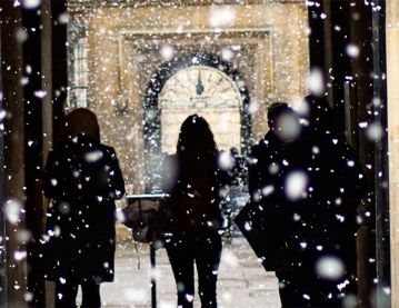 Bodleian in the snow