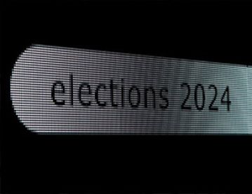 The words 'elections 2024' in a search box