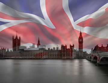Westminster and Union Jack